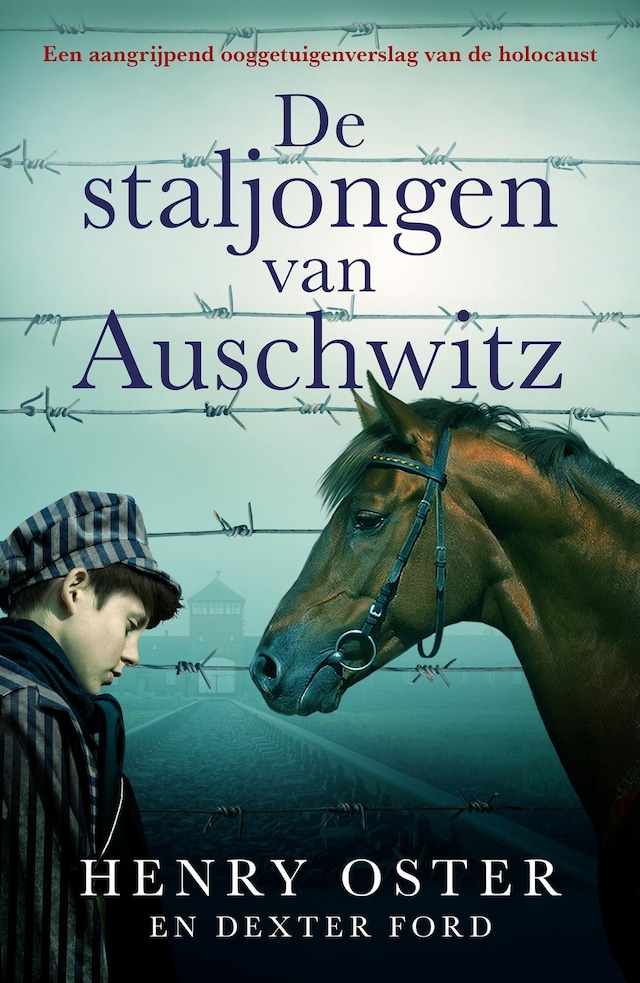 Kirjankansi teokselle De staljongen van Auschwitz
