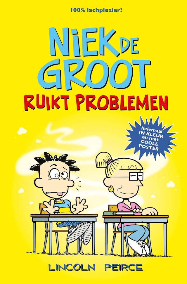 Book cover for Niek de Groot ruikt problemen