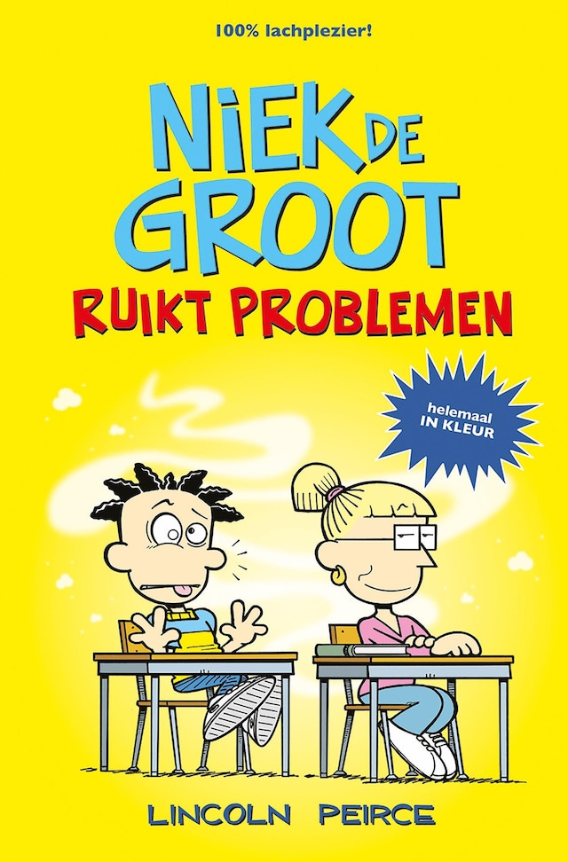 Book cover for Niek de Groot ruikt problemen