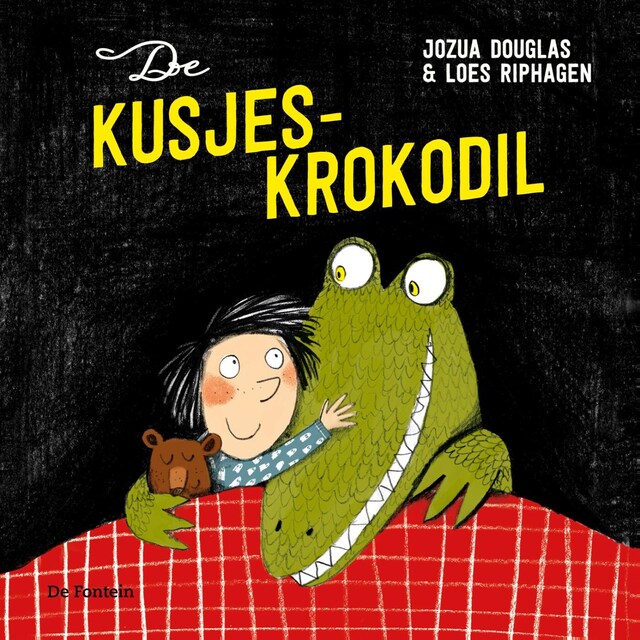 Buchcover für De kusjeskrokodil