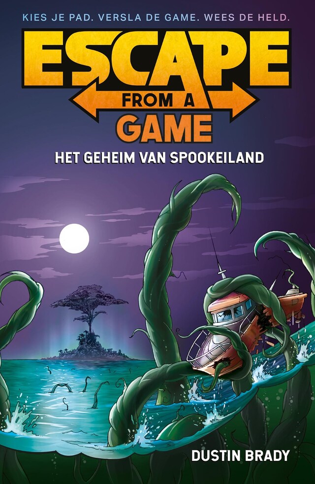 Boekomslag van Het geheim van Spookeiland