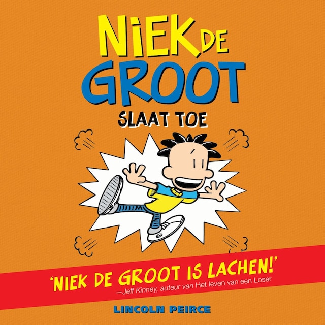 Book cover for Niek de Groot slaat toe