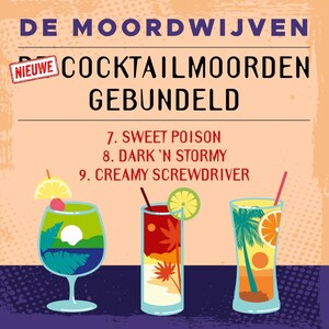 Nieuwe cocktailmoorden gebundeld - luisterboek