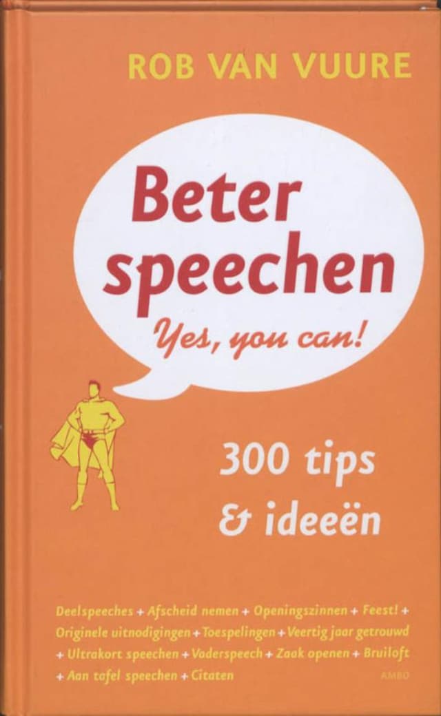 Book cover for Beter speechen