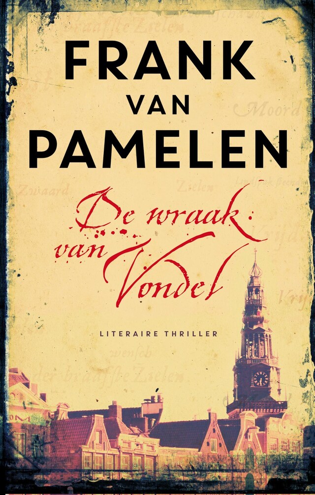 Book cover for De wraak van Vondel