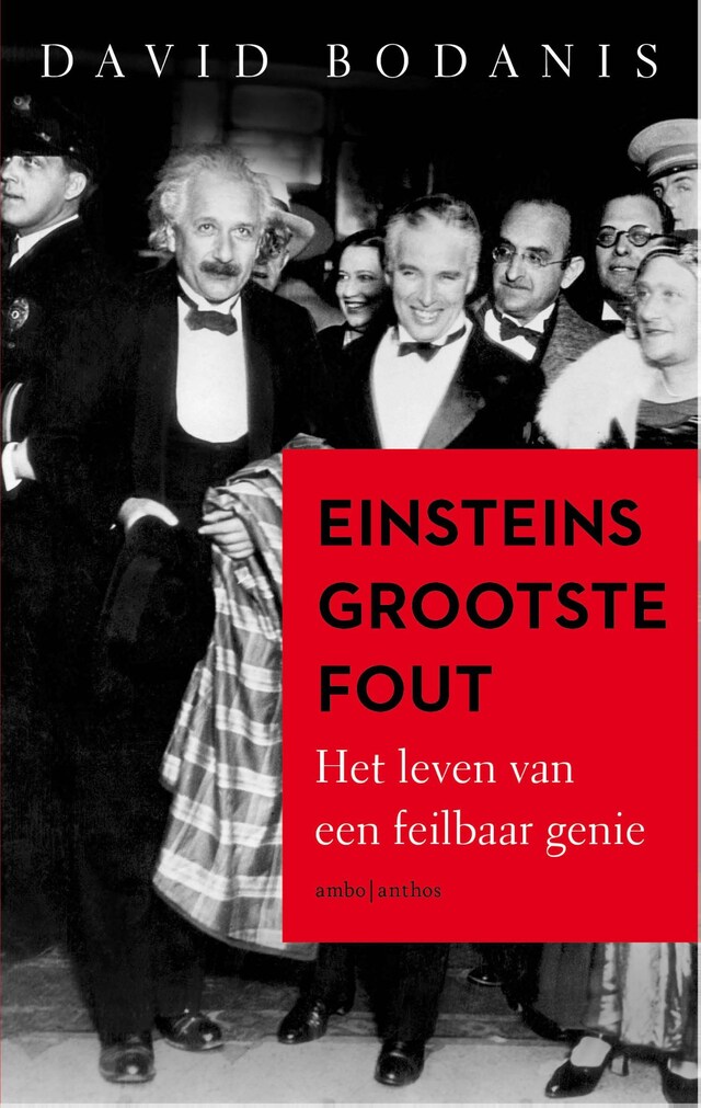 Book cover for Einsteins grootste fout