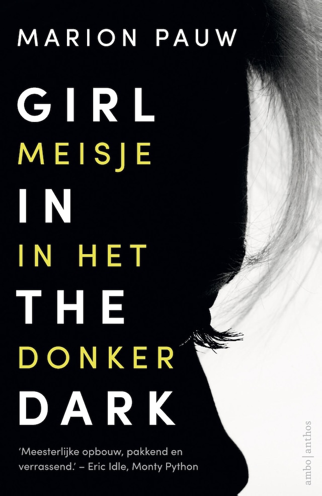 Book cover for Girl in the dark / meisje in het donker