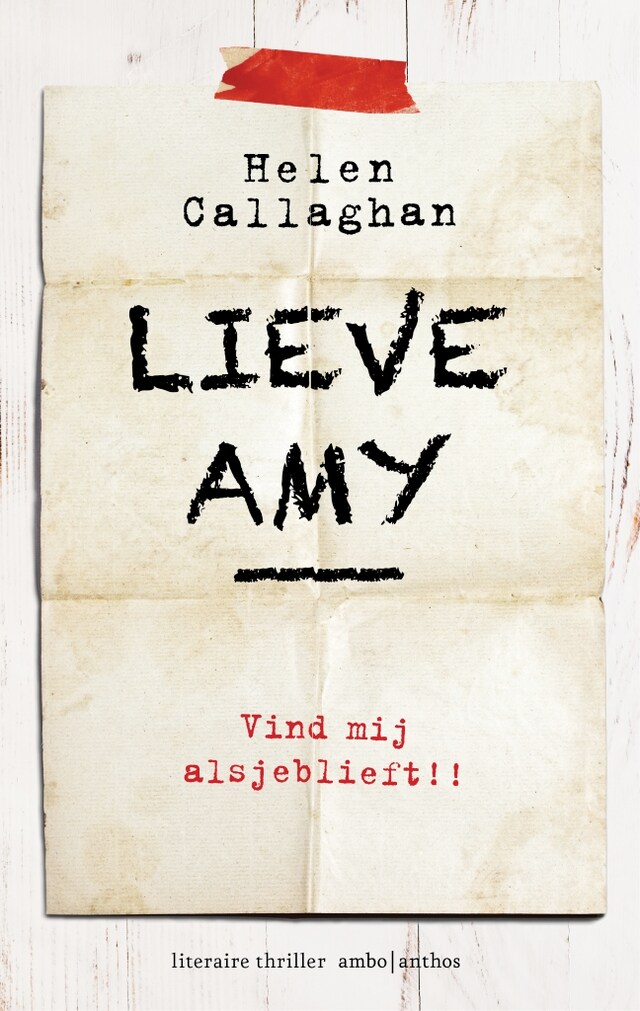 Okładka książki dla Lieve Amy