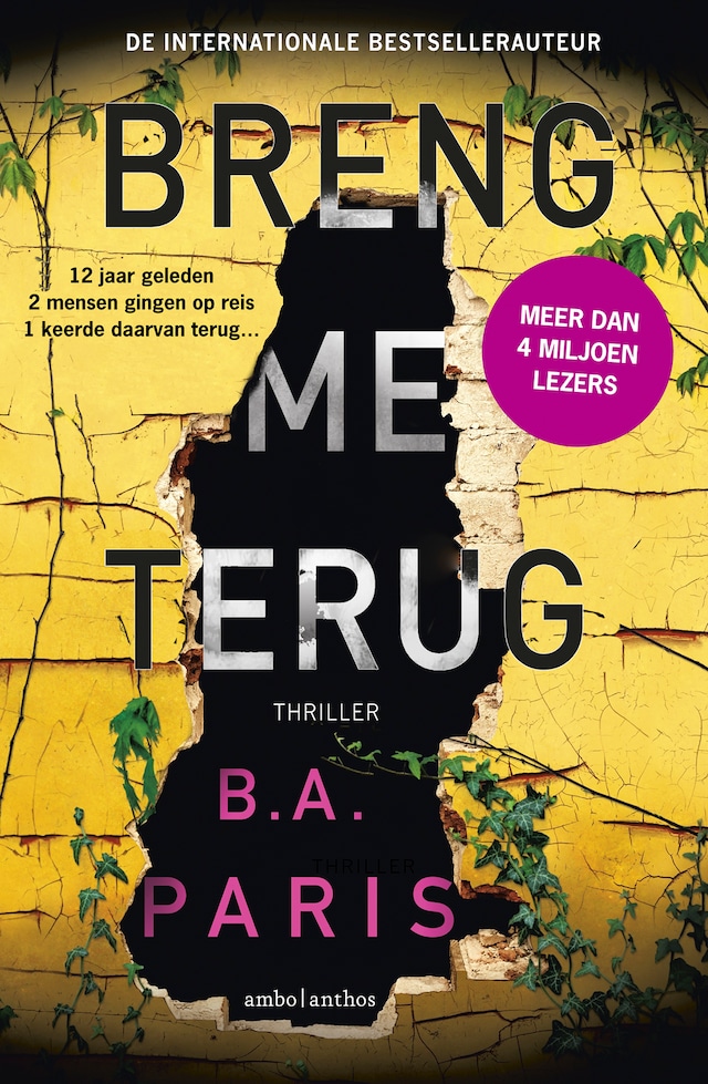 Book cover for Breng me terug