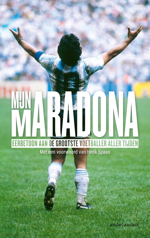 Kirjankansi teokselle Mijn Maradona