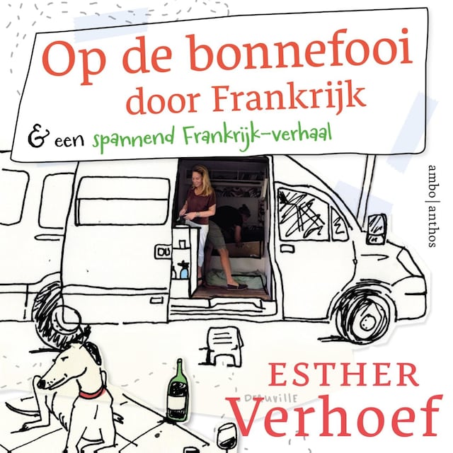 Book cover for Op de bonnefooi door Frankrijk