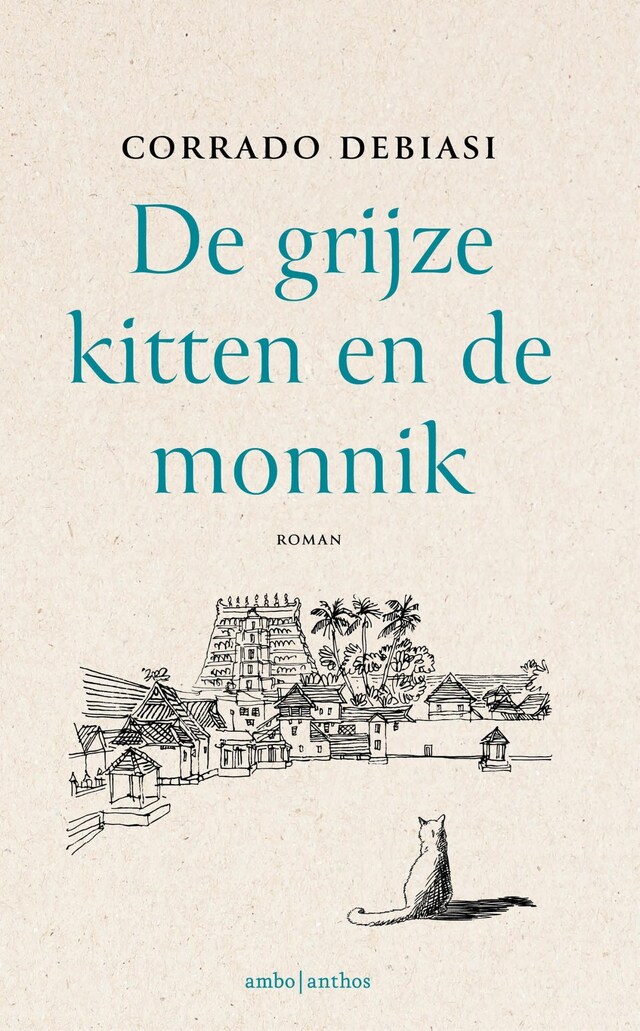 Book cover for De grijze kitten en de monnik