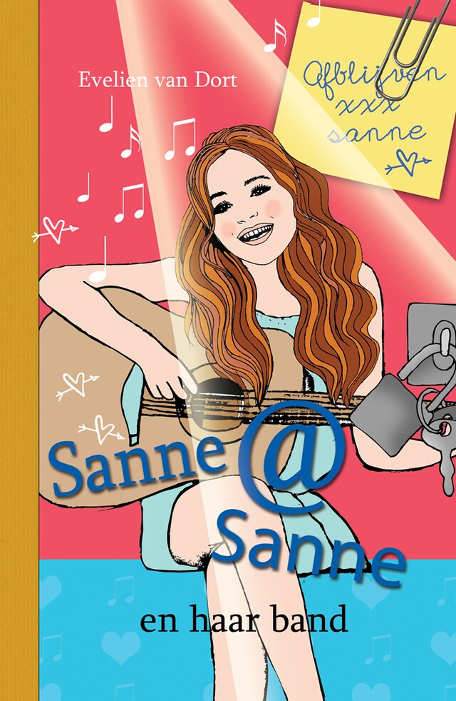 Copertina del libro per Sanne @ Sanne en haar band