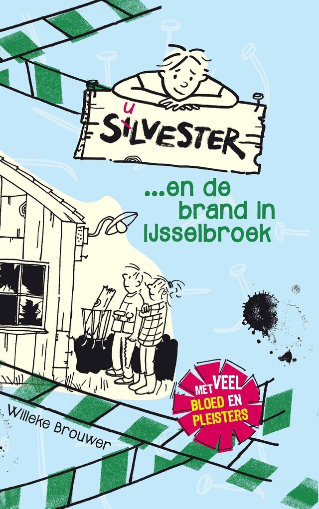 Book cover for Silvester... en de brand in IJsselbroek