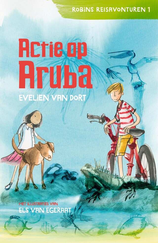 Kirjankansi teokselle Actie op Aruba