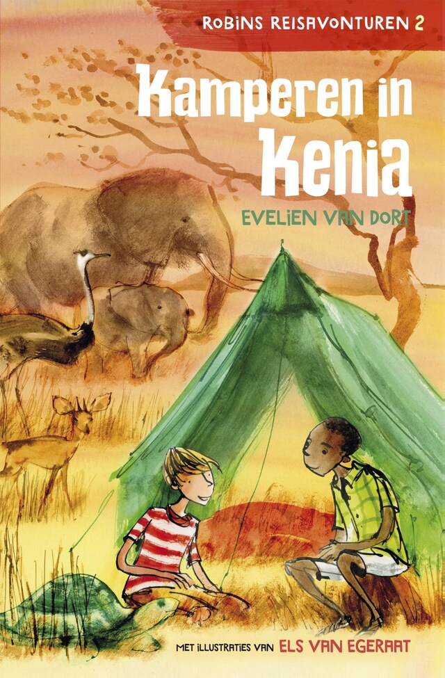 Buchcover für Kamperen in Kenia