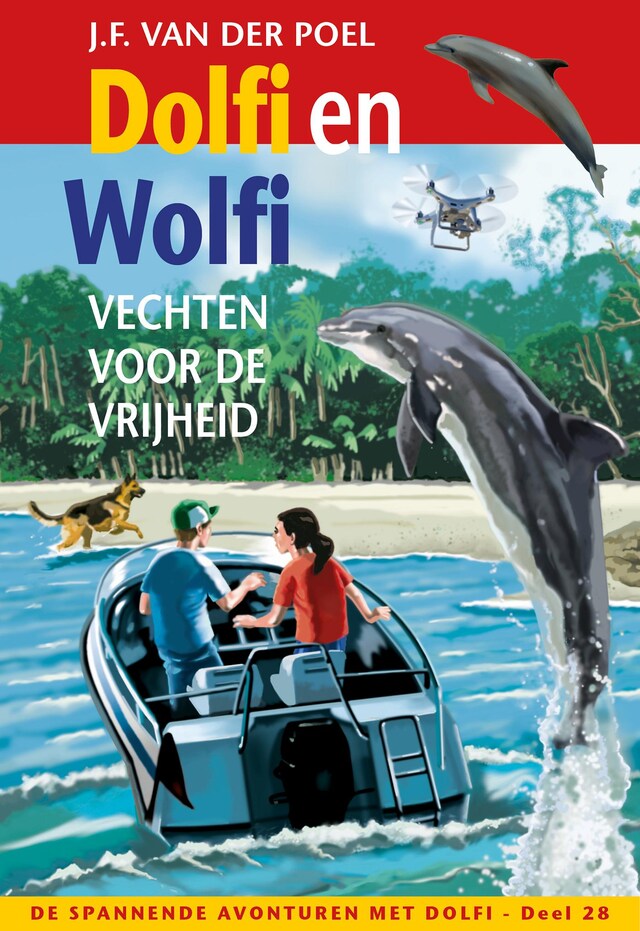 Bokomslag for Dolfi en Wolfi vechten voor de vrijheid