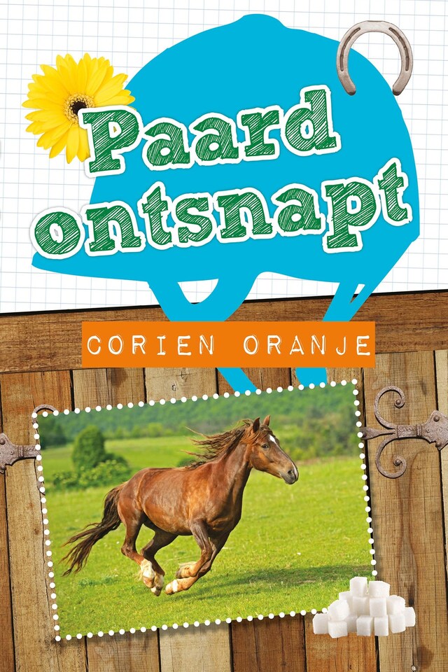 Boekomslag van Paard ontsnapt