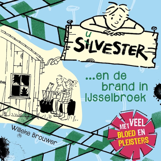 Couverture de livre pour Silvester en de brand in IJsselbroek