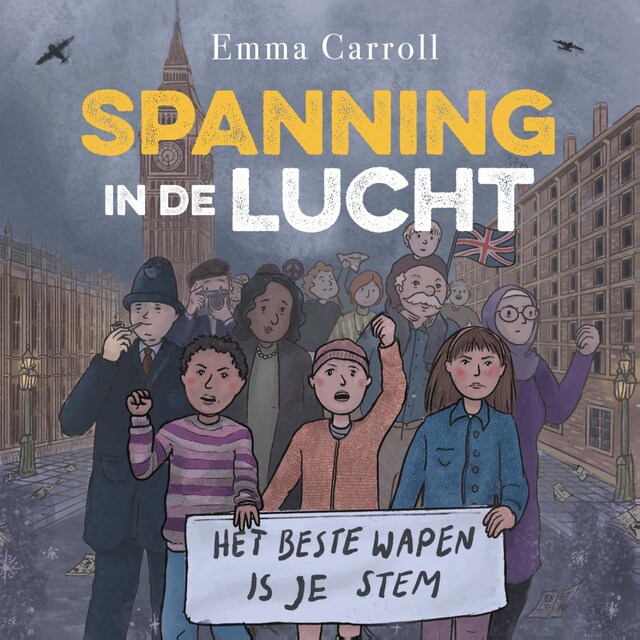 Book cover for Spanning in de lucht