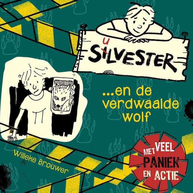 Boekomslag van Silvester en de verdwaalde wolf