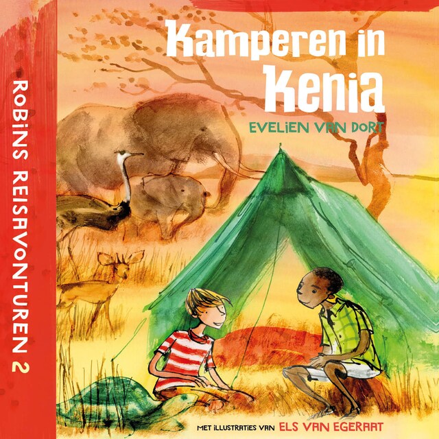 Copertina del libro per Kamperen in Kenia