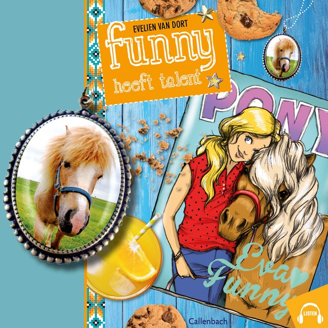 Book cover for Funny heeft talent