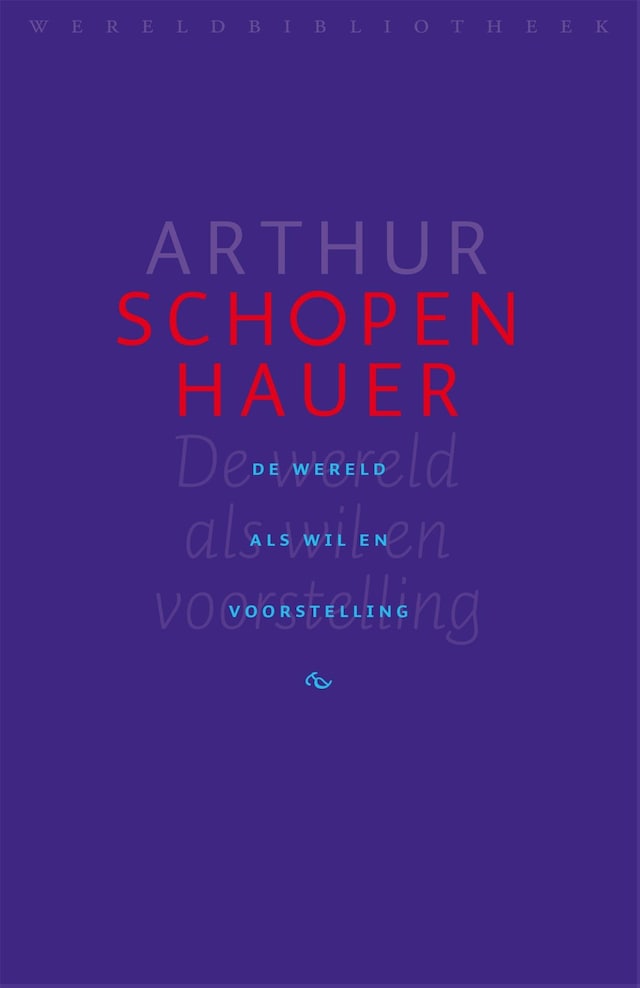 Buchcover für De wereld als wil en voorstelling