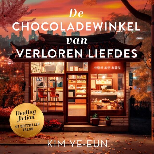 Book cover for De chocoladewinkel van verloren liefdes