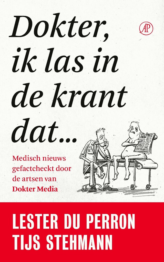 Book cover for Dokter, ik las in de krant dat…