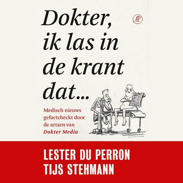 Portada de libro para Dokter, ik las in de krant dat...