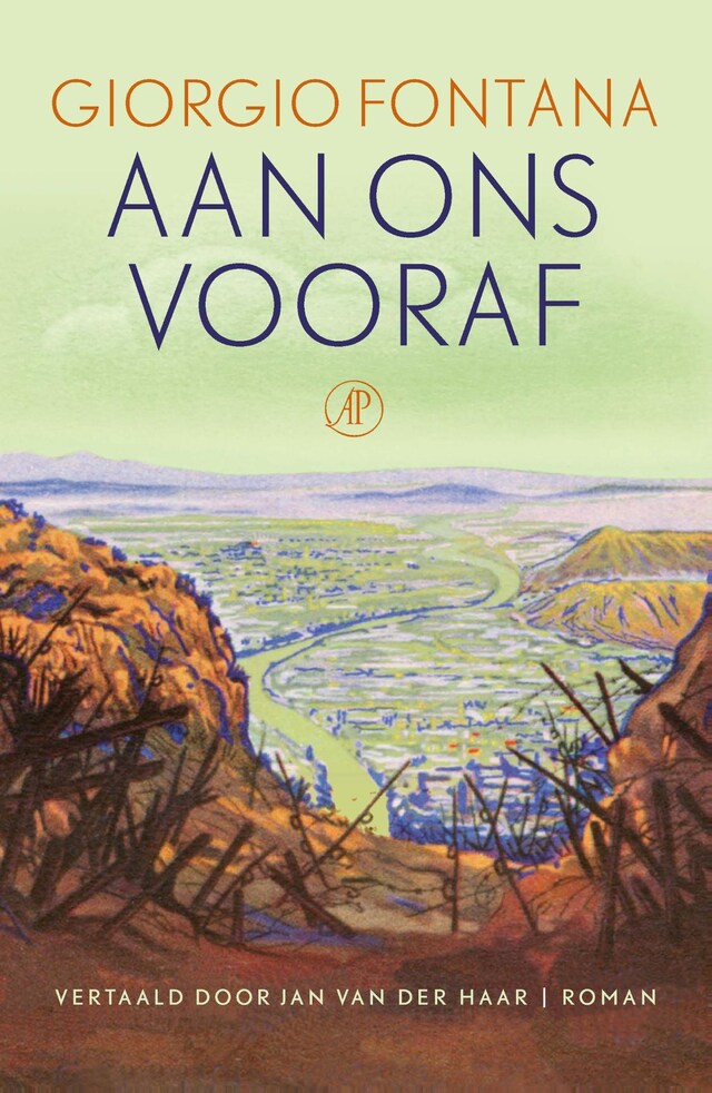 Copertina del libro per Aan ons vooraf