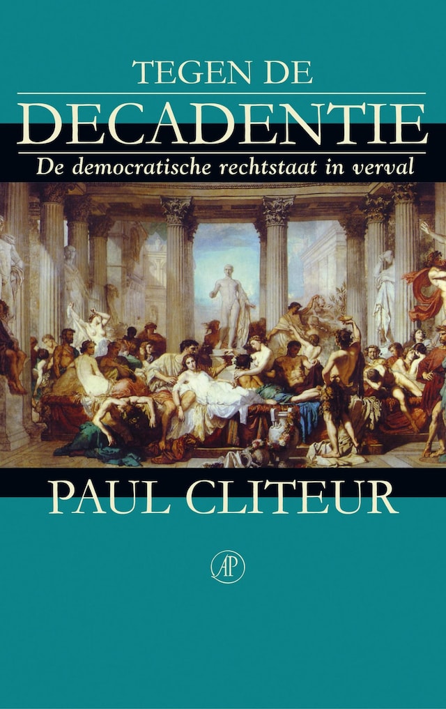 Book cover for Tegen de decadentie