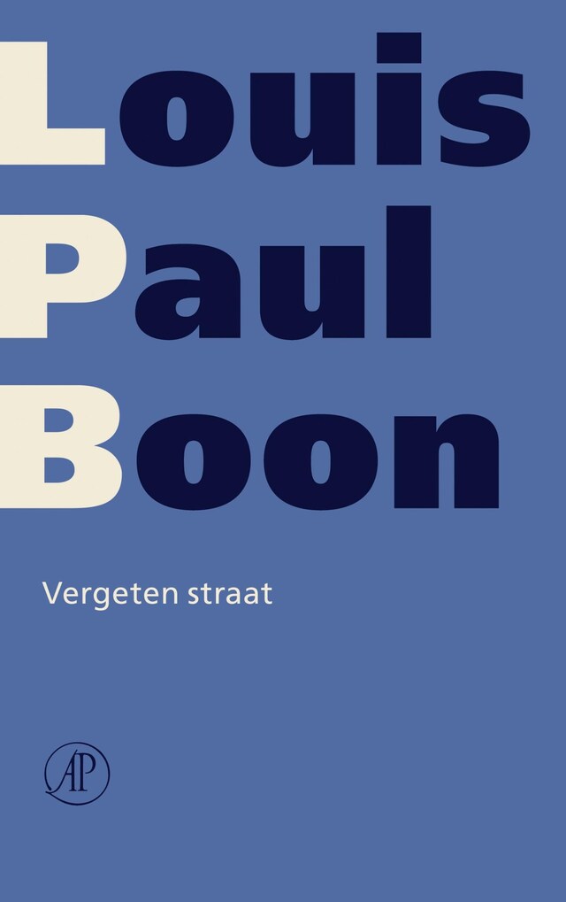 Copertina del libro per Vergeten straat