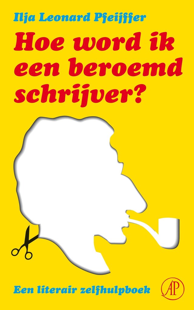 Portada de libro para Hoe word ik een beroemd schrijver