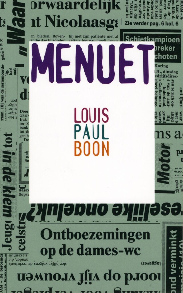 Portada de libro para Menuet