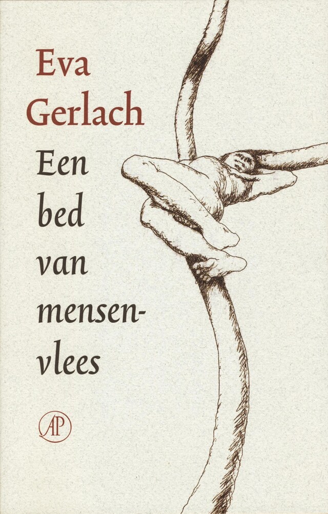 Couverture de livre pour Een bed van mensenvlees