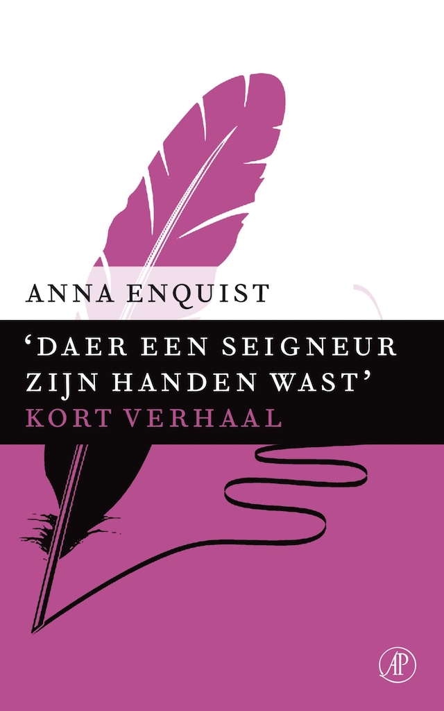 Buchcover für Daer een seigneur zijn handen wast