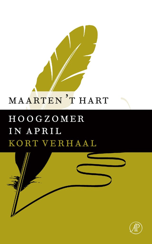 Book cover for Hoogzomer in april