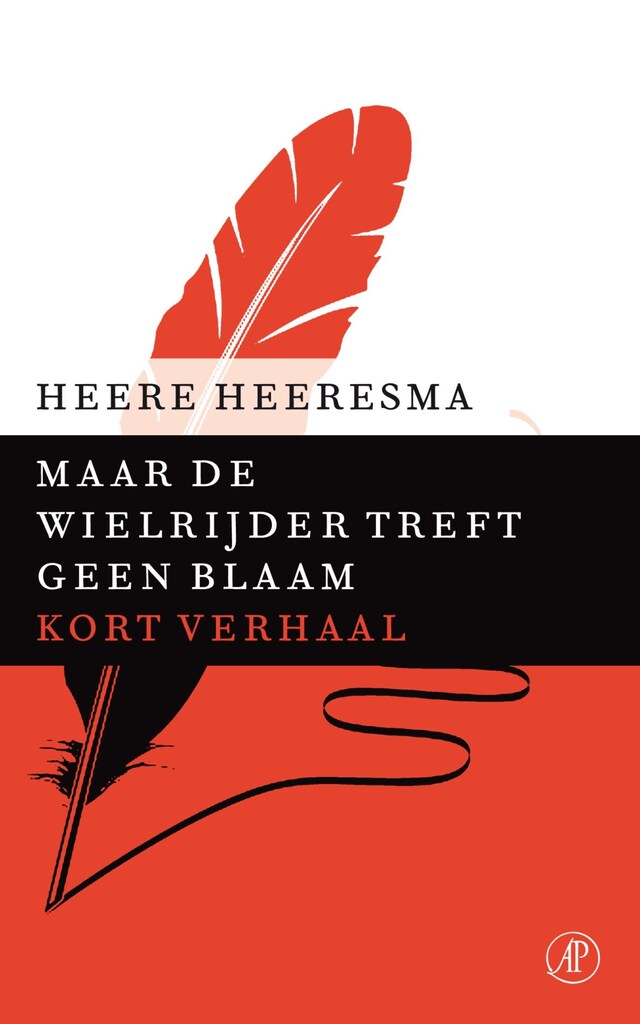 Portada de libro para Maar de wielrijder treft geen blaam