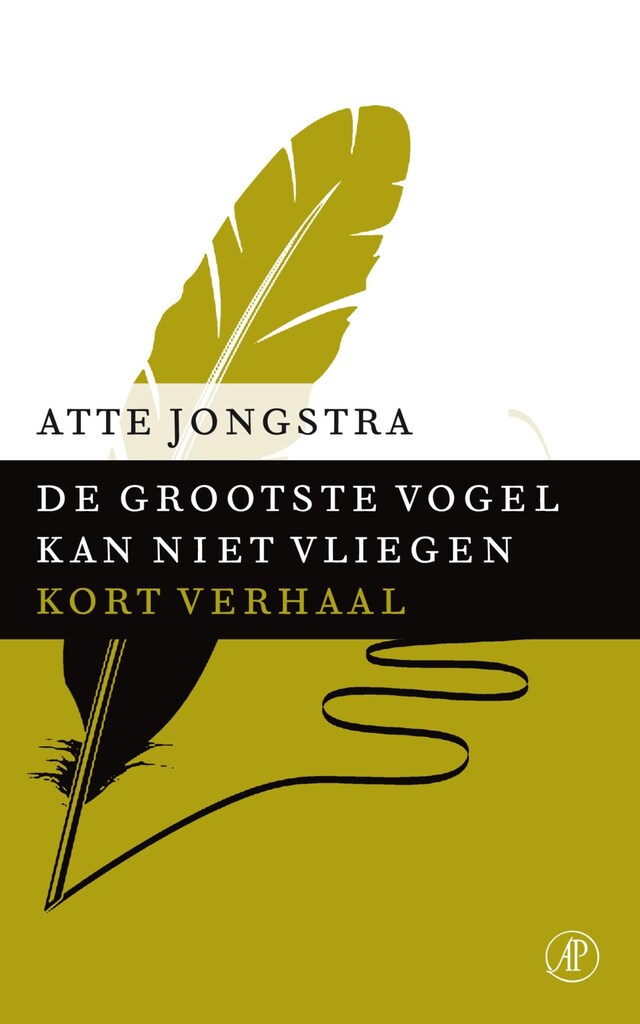 Book cover for De grootste vogel kan niet vliegen