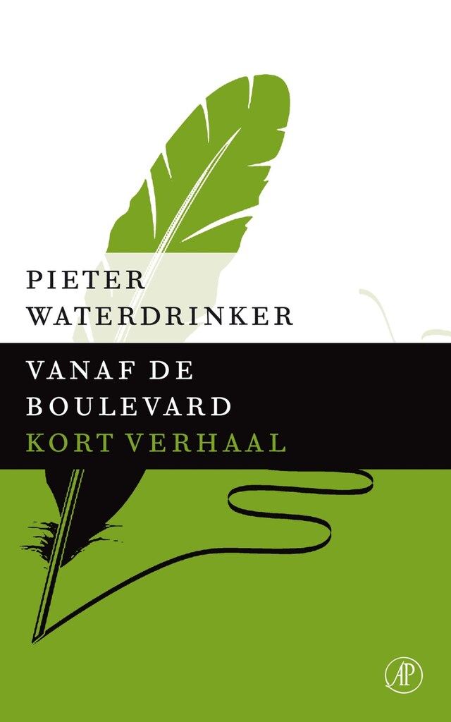 Book cover for Vanaf de boulevard