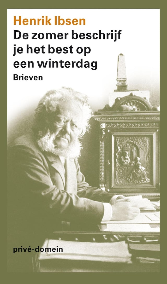 Book cover for De zomer beschrijf je het best op een winterdag