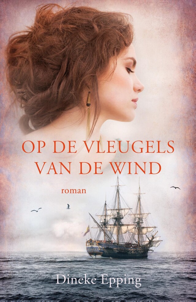 Book cover for Op de vleugels van de wind