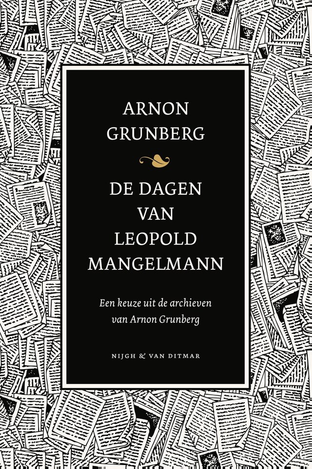 Okładka książki dla De dagen van Leopold Mangelmann