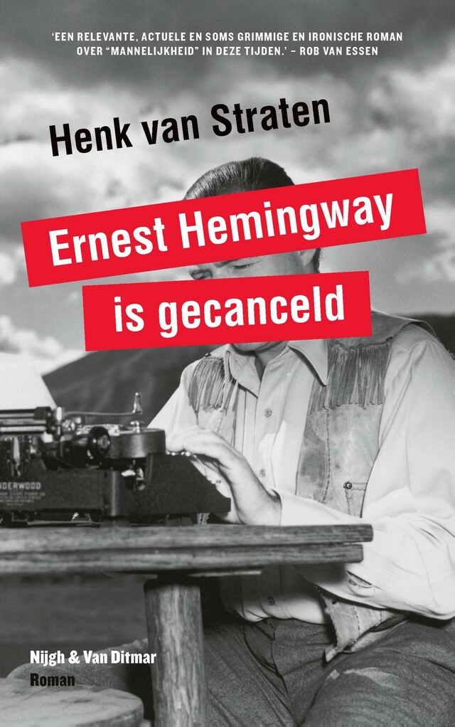 Boekomslag van Ernest Hemingway is gecanceld