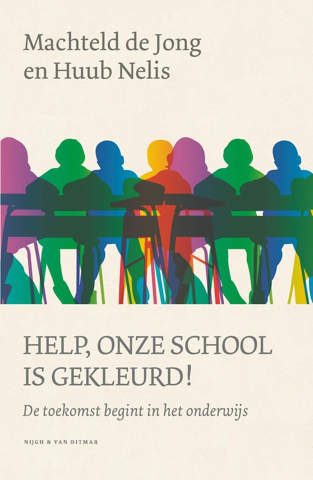 Book cover for Help, onze school is gekleurd!