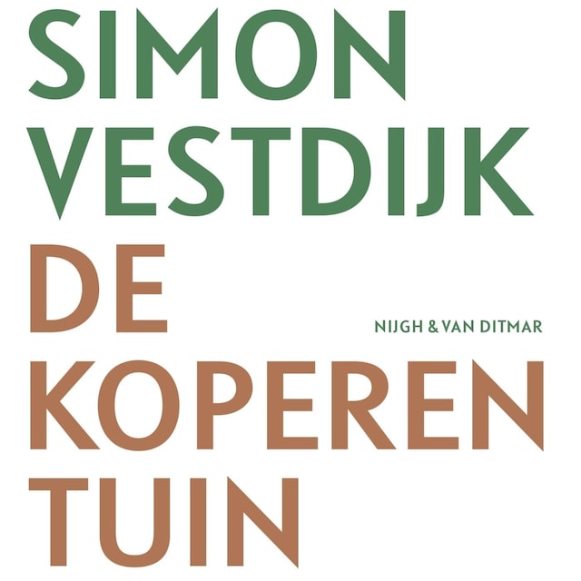 Okładka książki dla De koperen tuin