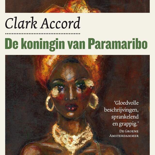 Boekomslag van De koningin van Paramaribo