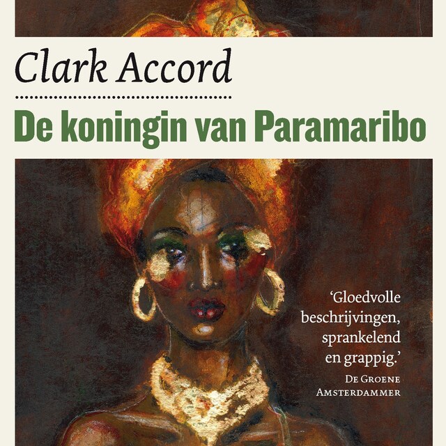 Boekomslag van De koningin van Paramaribo